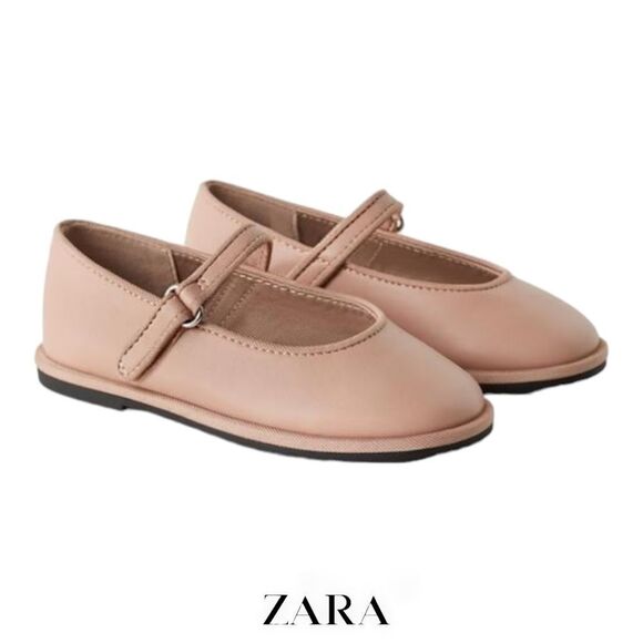 ZARA Kids | Pink | BALLET FLATS - Picture 1 of 7